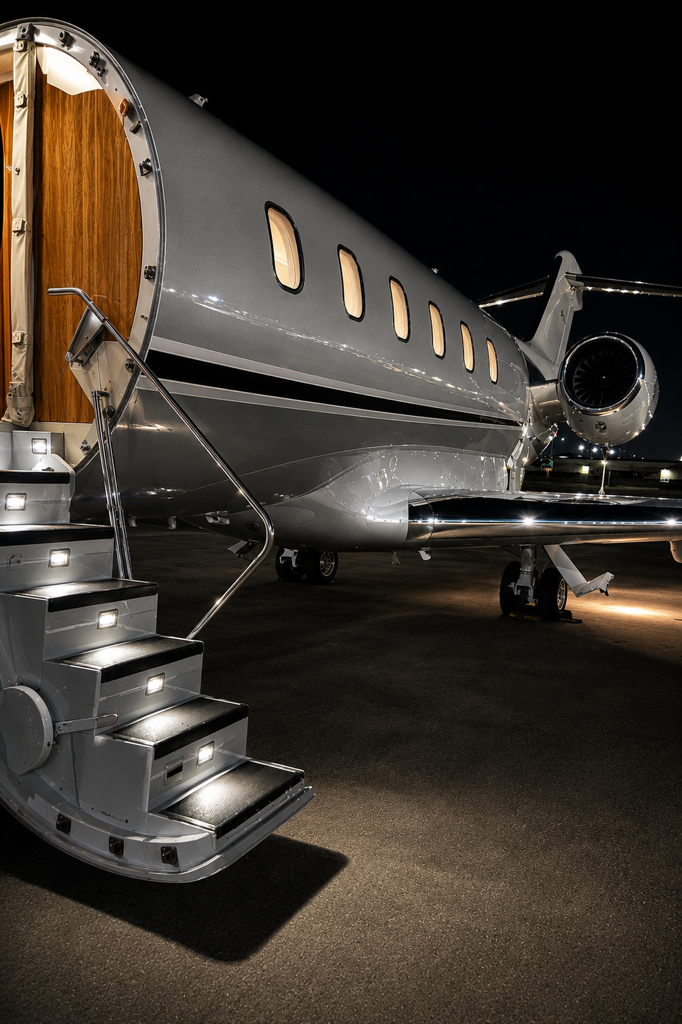 Private aircraft detailing service coordinated near APF Naples Airport
